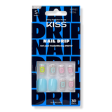 Uñas Postizas Kiss Drip Out