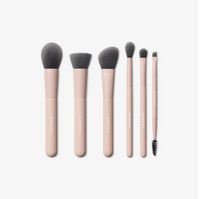 Travel Shaping Essentials Bamboo & Charcoal-Infused Travel Brush Set