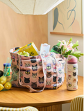 OU Mia Patterned Market Tote Bag (Preventa)