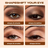 Naked Shaped Multi-Tasking Eyeshadow Paleta Warm
