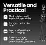 Keychain Charging Cable - Cat (Preventa)