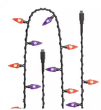 Light up USB-C Cable - Purple and Orange (Preventa)