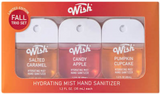 Wish® Fall Trio Limited Edition Set Hydrating Mist Hand Sanitizer (gel antibacterial) (Preventa)