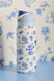 Owala UO Exclusive Delft Cat Print FreeSip 32 oz Water Bottle
