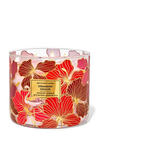 Vela Grande Bath & Body Works 3-wick Candle Varios Aromas