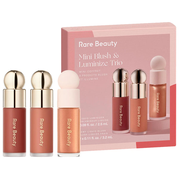 Rare Beauty - Mini Blush and Luminize Trio (Preventa)