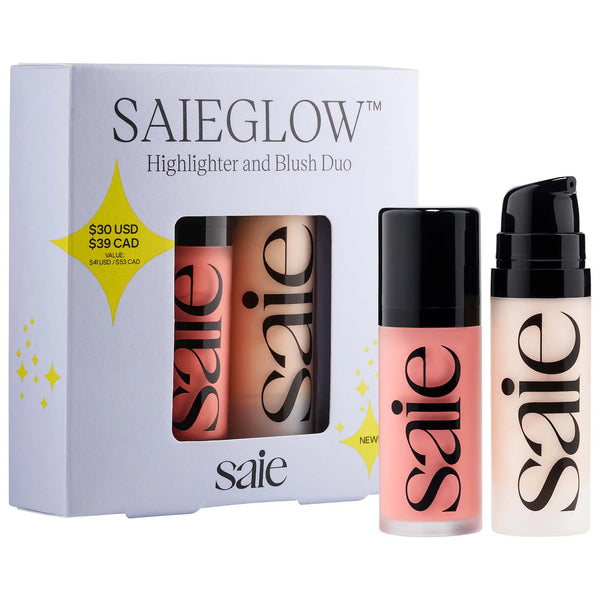 Mini SaieGlow Highlighter and Blush Duo Set