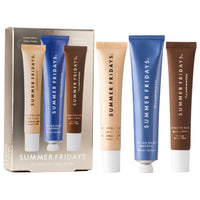 Summer Fridays - The Holiday Trio Set with Lip Butter Balm in Hot Cocoa & Toasted Marshmallow (Preventa)