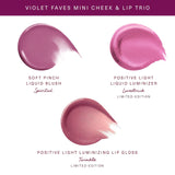 Rare Beauty - Violet Faves Mini Cheek & Lip Trio (Preventa)