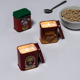 Set de 3 velas aromáticas Lucky Charms,Trix y Honey Nut Cheerios