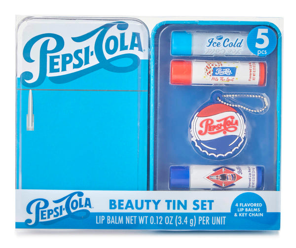 Set De Bálsamos Labiales Pepsi Vintage