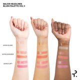 Major Headlines Blush & Highlighter Palette Vol II